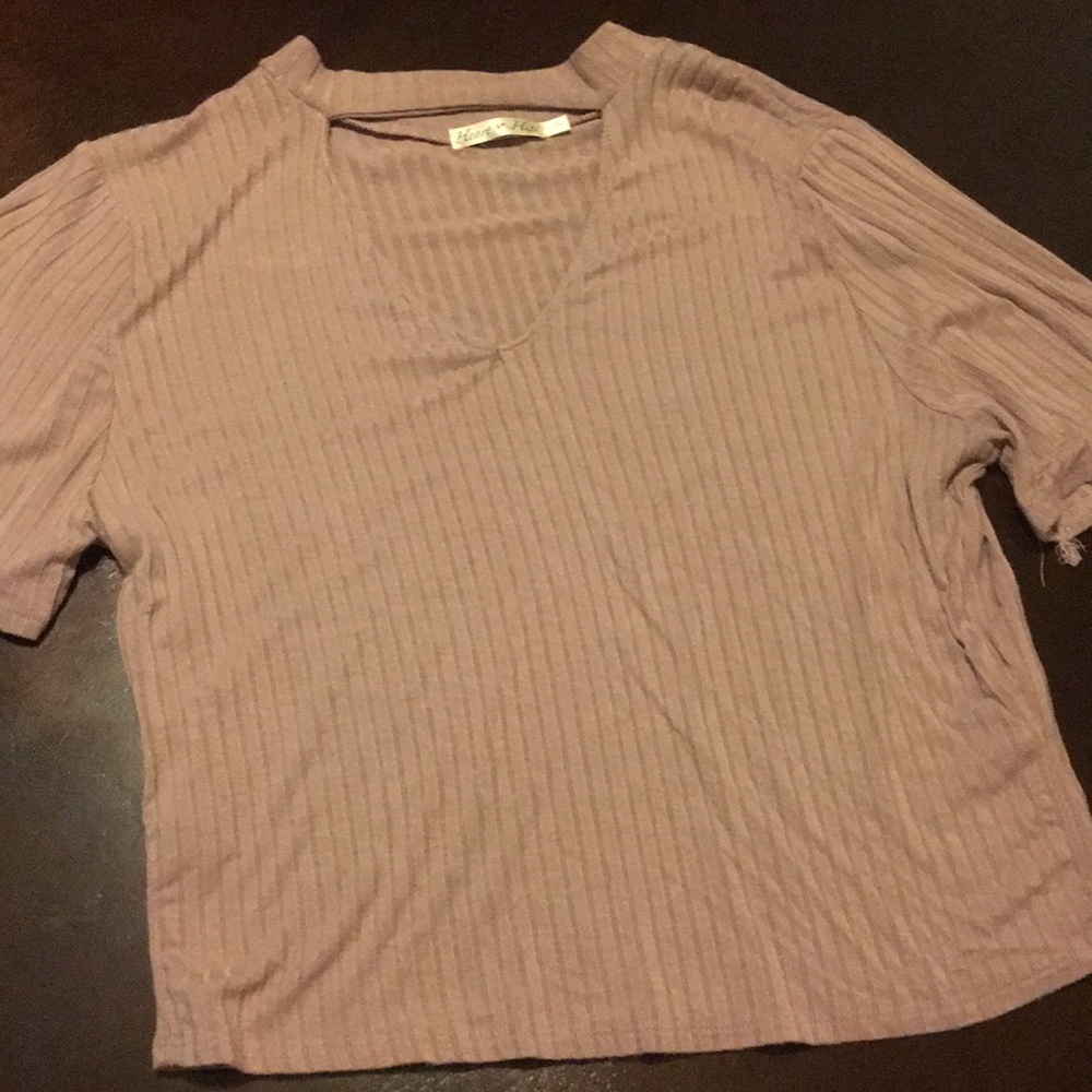 Lavander crop top